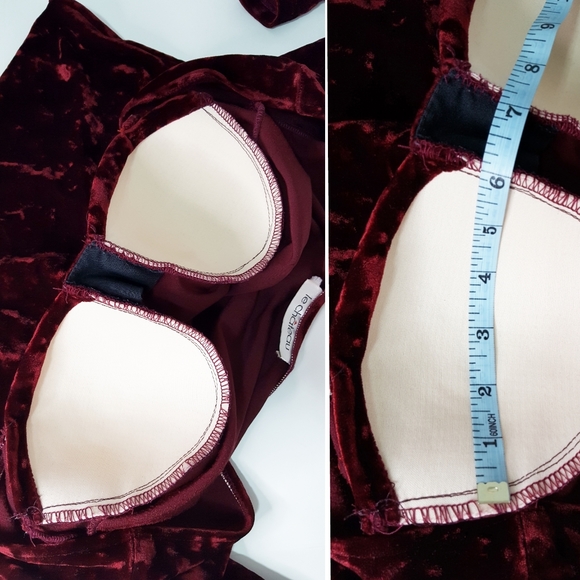 Le chateau🥀 Velvet Body-Kiss Dress - Picture 10 of 12